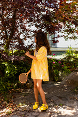 Pauly Cotton Big Stripe Dress