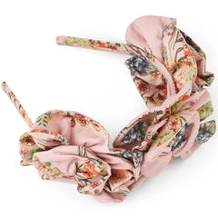 The Pale Rose Floral Hairband from Christina Rohde. This floral headband has such a soft, elegant charm!