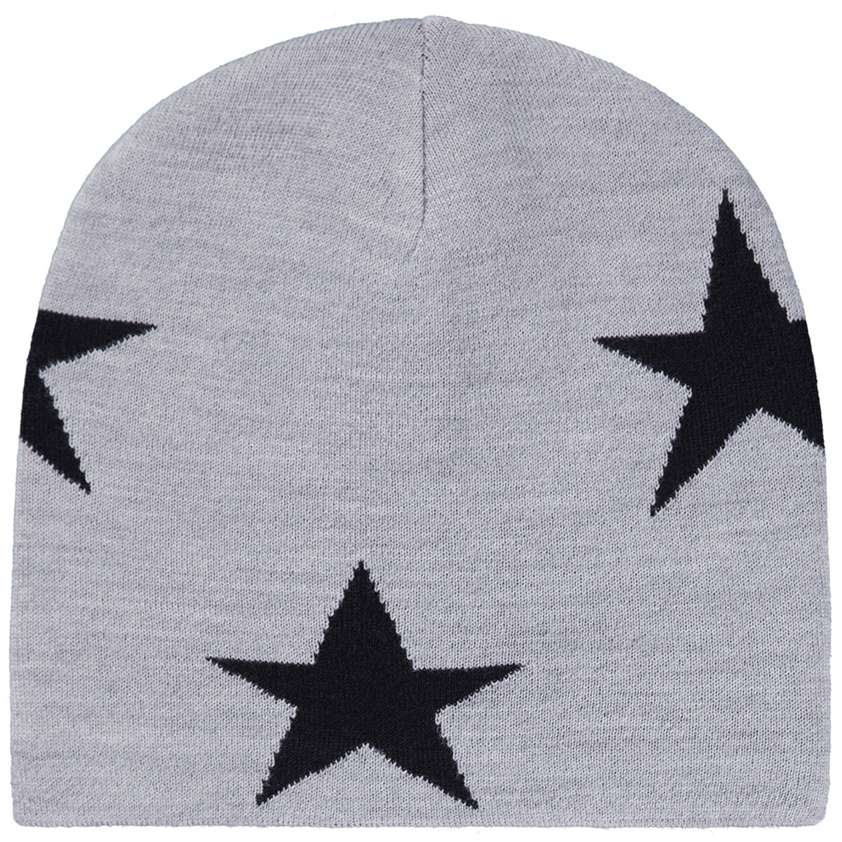 The Colder Beanie from Molo. Kids’ knit beanie featuring a scattered star pattern.