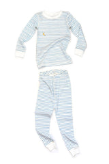 Blue Stripe Organic Pima Cotton Pajama