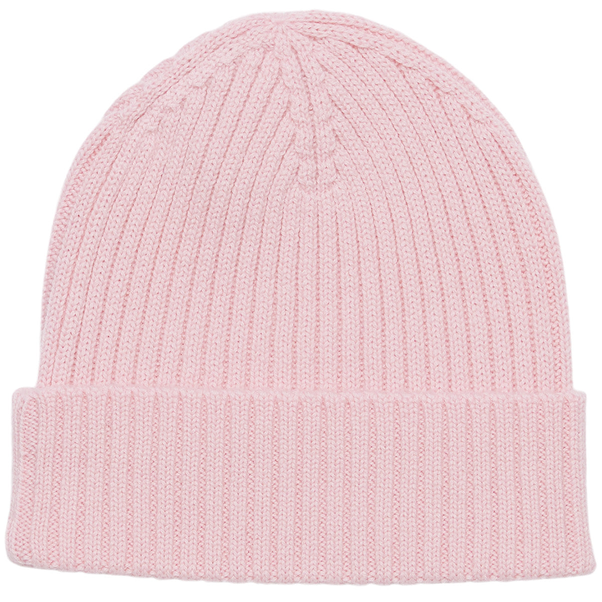 The Rib Beanie from FUB featuring a firm rib-knit structure, folded turn-up brim, and soft merino wool fabric.