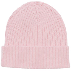 The Rib Beanie from FUB featuring a firm rib-knit structure, folded turn-up brim, and soft merino wool fabric.