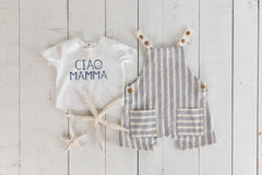 Baby Salopette Woven Romper