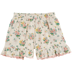 Spring Scalloped Shorts