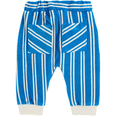 Azure Stripes Terry Baby Jogger