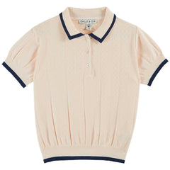 Pointelle Polo