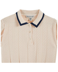 Pointelle Polo