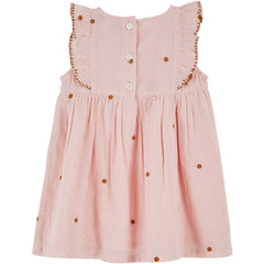 Embroidered Flowers Dress