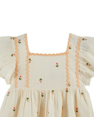 All Over Embroidered Dress