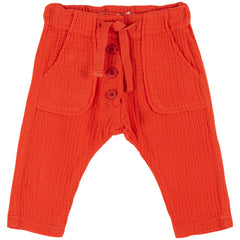 Cotton Gauze Pants