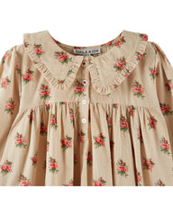 Loose Flounce Collar Dress