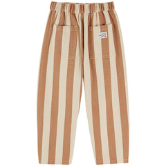 Canvas Rayure Farine Pants