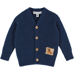 Patch Cardigan