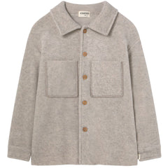 The Alghero Jacket from Cozmo. It features a classic collar, button-down front closure, and patch pockets.