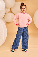 Brand C Neck Sweater