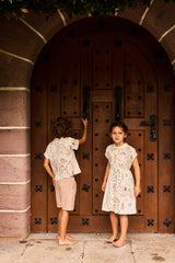 Striped Bermuda Shorts