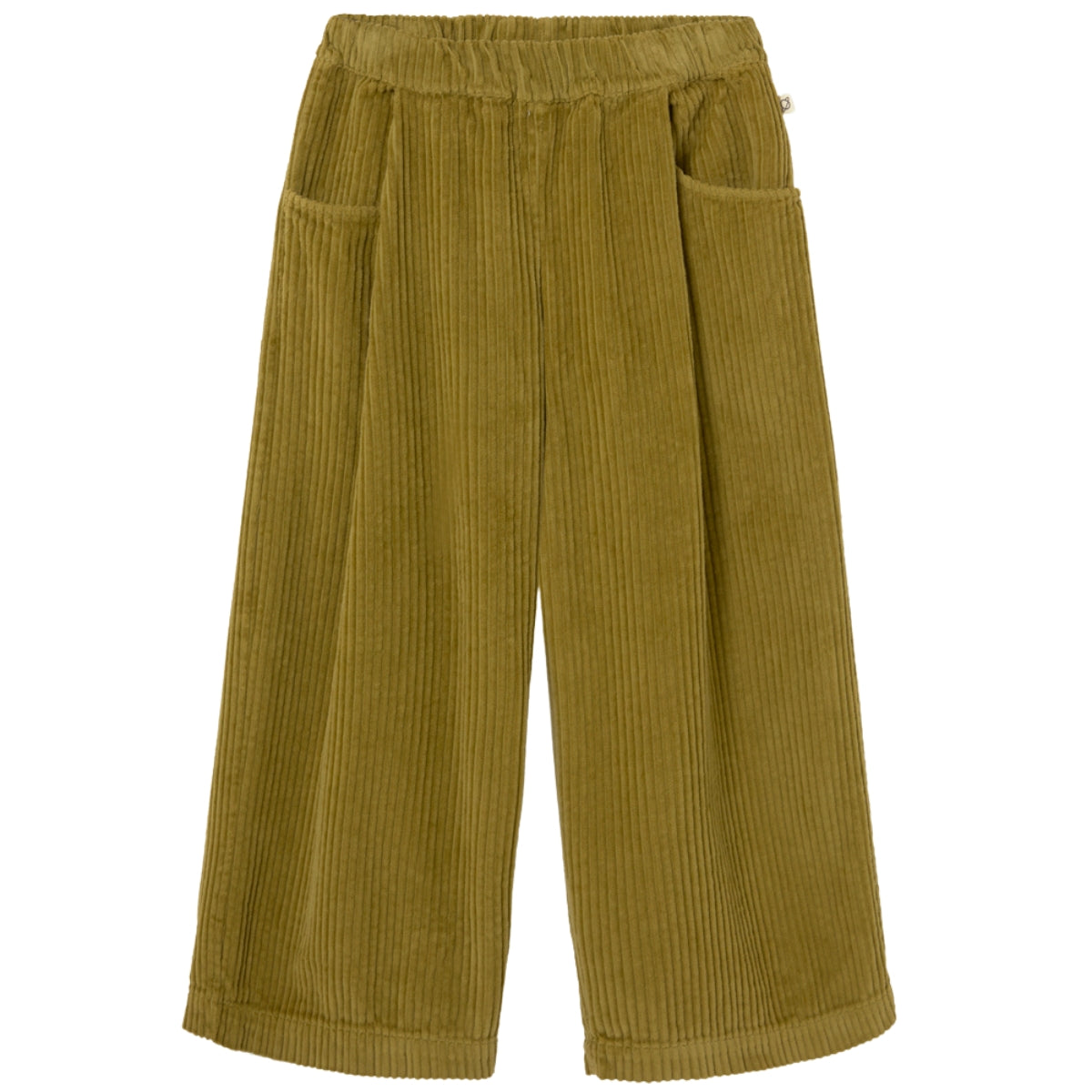 Cozmo The Aura Pants wide-leg corduroy trousers with adjustable waistband and front pleats