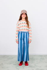 Cherry Pattern Rib Tee