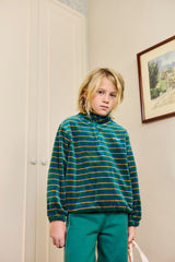 Duo Stripes Mockneck Sweatshirt