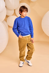 Junior C Neck Elbow Sweater