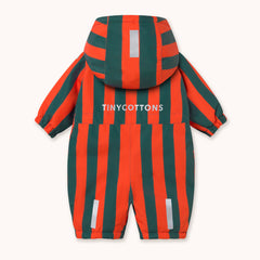 Red Stripes Baby and Toddler Snow One-Piece - Summer Red