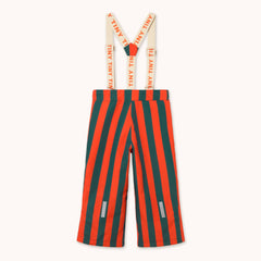 Red Stripes Snow Pant - Summer Red