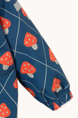 Mushrooms Baby and Toddler Snow One-Piece - Light Navy