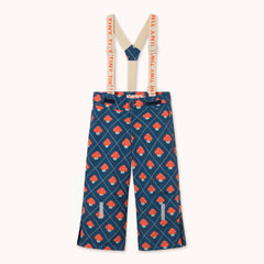 Mushrooms Snow Pant - Light Navy