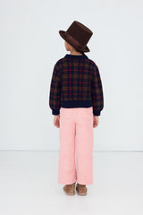 Solid Corduroy Pants - Dark Nude