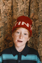 Tiny Beanie - Dark Red