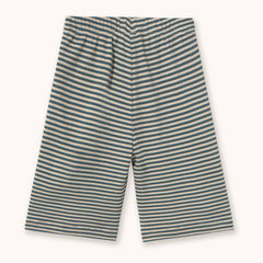 Stripes Rib Baby Pant - Stormy Blue