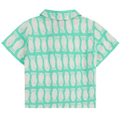 Lucky Fish All Over Woven Shirt