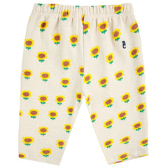 Sunflower All Over Jogging Pants from Bobo Choses feature an elasticated waistband, an adjustable drawstring.