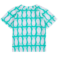 Lucky Fish All Over Swim Tee
