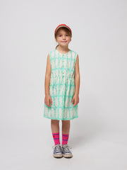 Lucky Fish All Over Sleeveless Dress