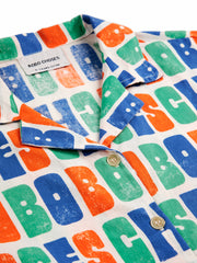 Multicolor Bobo Choses All Over Woven Shirt