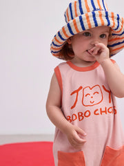 Bobo Choses Stripes Terry Cloth Bucket Hat