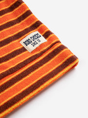 Striped Brick Terry Cloth Polo