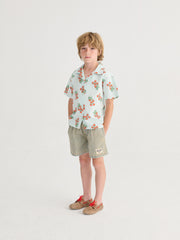 Juicy Tomatoes All Over Woven Shirt