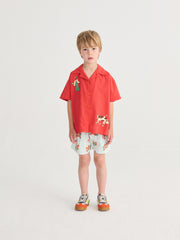 Juicy Tomatoes Woven Shorts