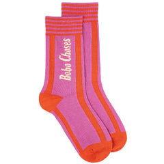 Bobo Choses Long Socks by Bobo Choses, ribbed long socks with logo detail and comfortable fit for everyday wear.