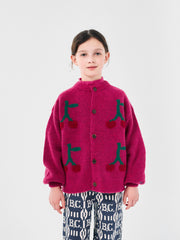 Bobo Cherry Intarsia Cardigan