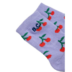 Cherry All Over Short Socks