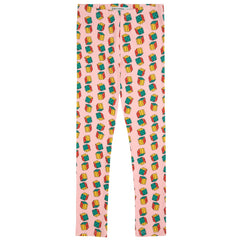 The Dices All Over Leggings from Bobo Choses. Pink leggings with dice pattern.