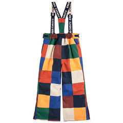 Multicolor Tiles Ski Pants