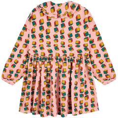 Dices All Over Micro Corduroy Dress