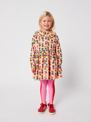 Dices All Over Micro Corduroy Dress