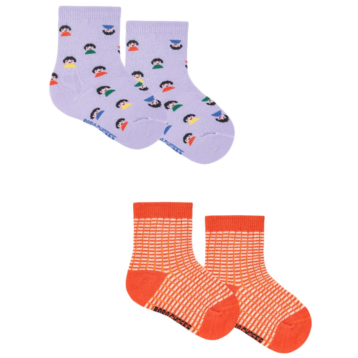 The Game Pawns All Over Short Socks Pack from Bobo Choses. Multicolor socks pack.