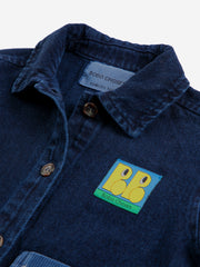 Booo Bo Choses Tag Denim Shirt