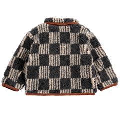 Almost Moiré All Over Sheepskin Jacket